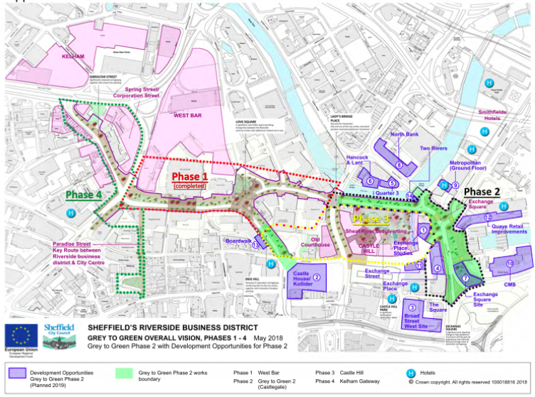 Castlegate Development On The Doorstep Of Sheffield Metropolitan Hotel